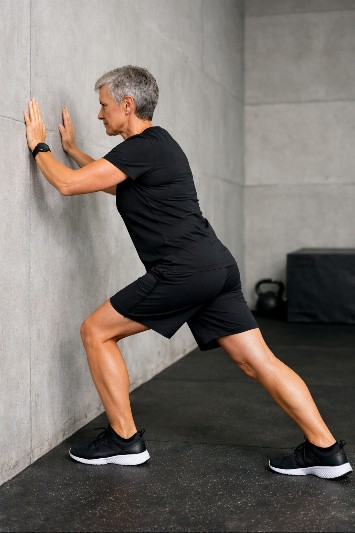 Calf stretch (gastrocnemius)