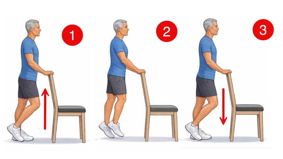 How to perform a heel raise